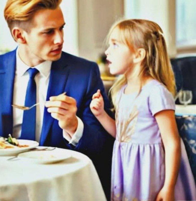 La ragazza senzatetto si avvicinò a un uomo ricco in un ristorante e ...