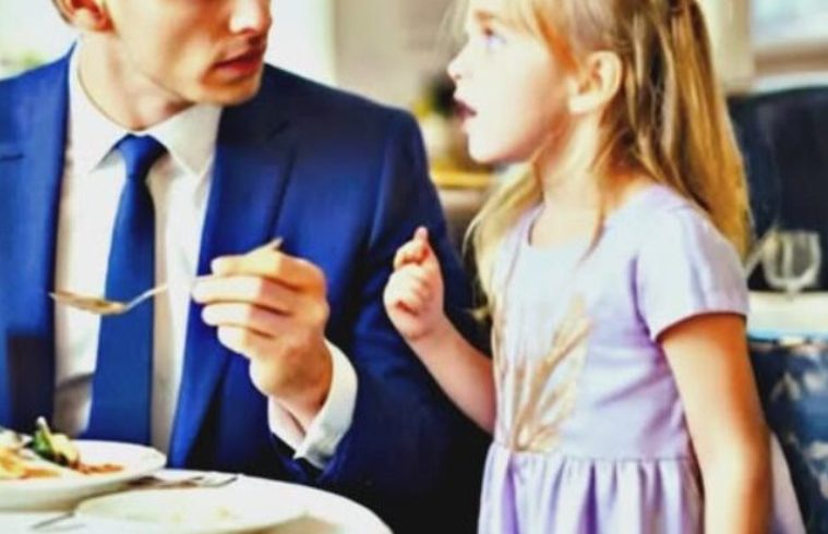 La ragazza senzatetto si avvicinò a un uomo ricco in un ristorante e ...