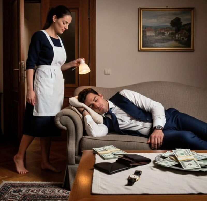 Il milionario finse di dormire per mettere alla prova l’onestà della ...